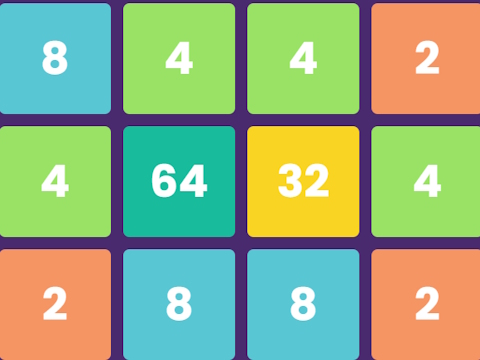 Trò chơi 2048 Câu đố cổ điển  trực tuyến