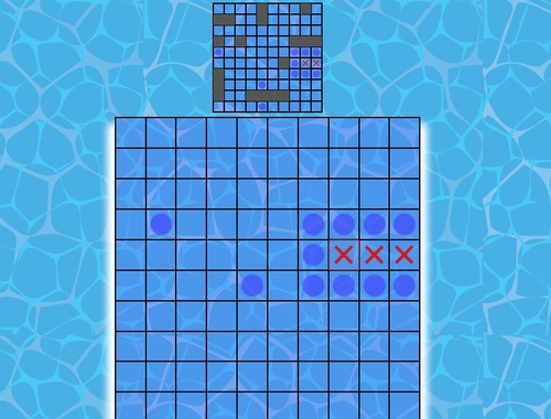 Trò chơi Battleship trên các tế bào  trực tuyến