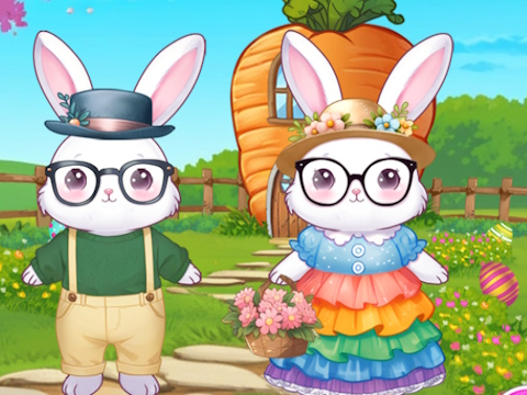 Trò chơi Bunnies đã sẵn sàng cho lễ Phục sinh  trực tuyến