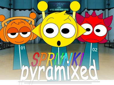 Trò chơi Sprunki Pyramixed: Squid Game  trực tuyến