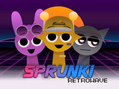 Trò chơi Sprunki Retrowave  trực tuyến