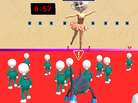 Trò chơi Tralalero Tralala Red Light Squid Game  trực tuyến