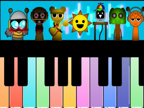 Trò chơi Sprunki Piano Explorer  trực tuyến