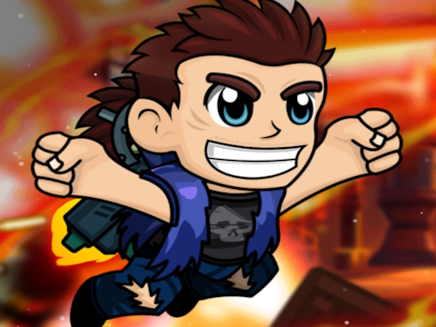 Trò chơi Boosted Jetpack Hero  trực tuyến