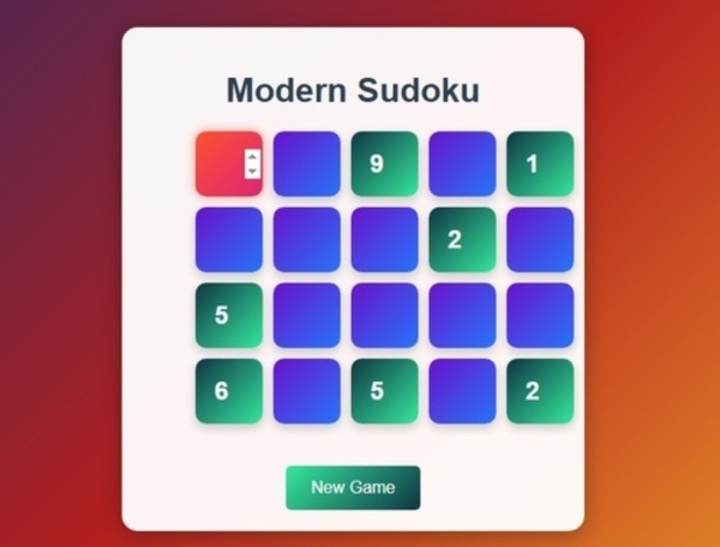 Trò chơi Sudoku hiện đại  trực tuyến