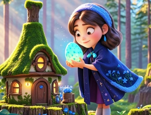 Trò chơi Tìm sự khác biệt: Phù thủy nhỏ  trực tuyến