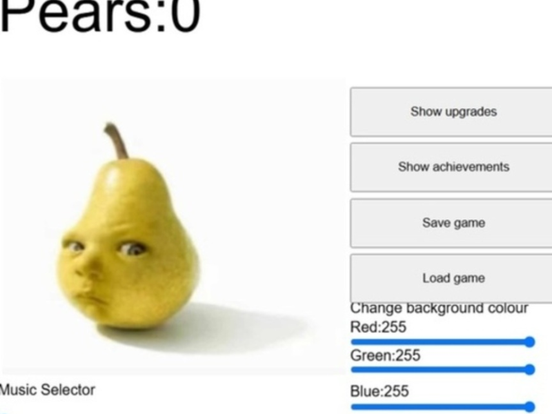 Trò chơi Baby Pear Clicker 2  trực tuyến
