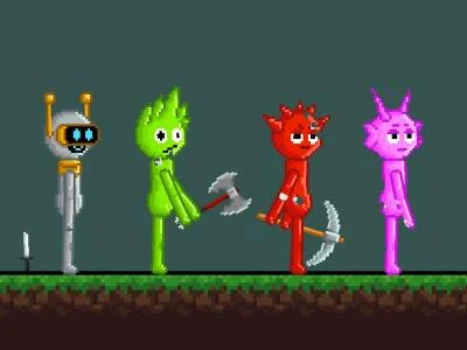 Trò chơi Sandbox Sprunki: Chế độ sân chơi Ragdoll  trực tuyến