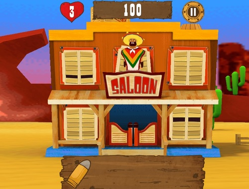Trò chơi Cướp saloon  trực tuyến