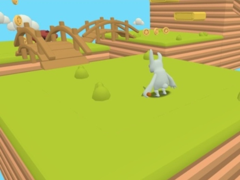 Trò chơi Bunny Coin hop  trực tuyến