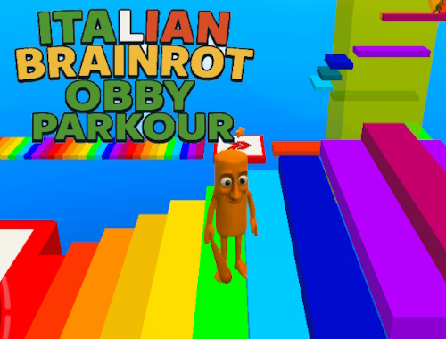 Trò chơi Ý Brainrot Obby Parkour  trực tuyến