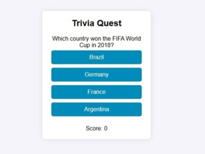 Trò chơi Nhiệm vụ Trivia  trực tuyến