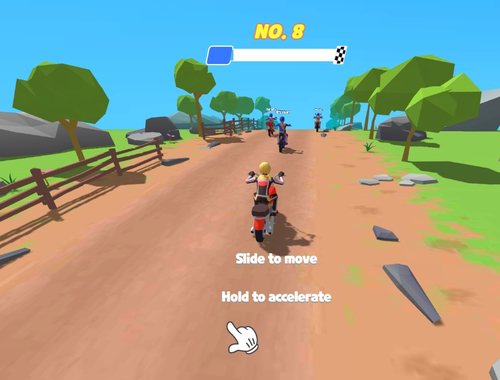 Trò chơi Moto Attack Racing  trực tuyến