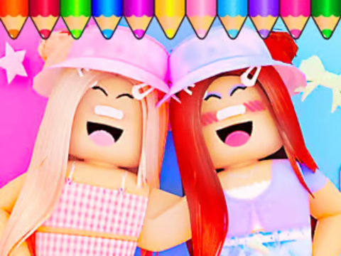 Trò chơi Sách tô màu: ROBLOX Bestie  trực tuyến