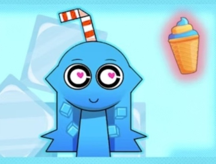Trò chơi Sprunki Ice Mod Aqua  trực tuyến