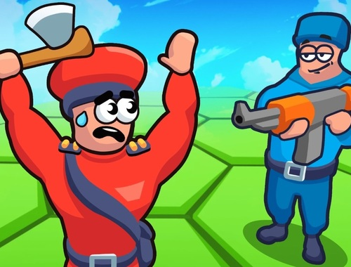 Trò chơi Ngói Hex World: Red vs Blue  trực tuyến