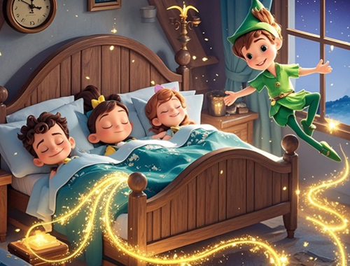 Trò chơi Tìm sự khác biệt: Peter Pan  trực tuyến