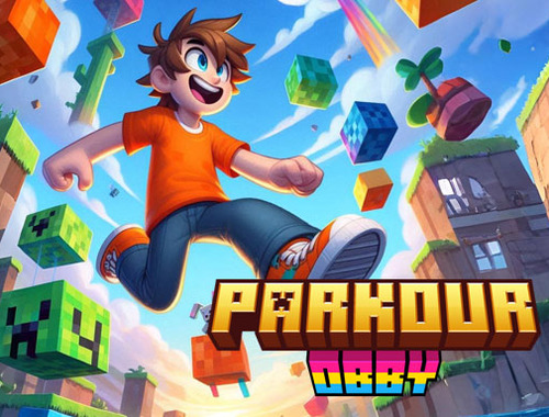 Trò chơi Parkour obby  trực tuyến