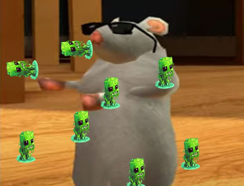 Trò chơi Ratomilton Creeper dị thường  trực tuyến