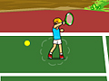Trò chơi Tay tennis xoắn  trực tuyến