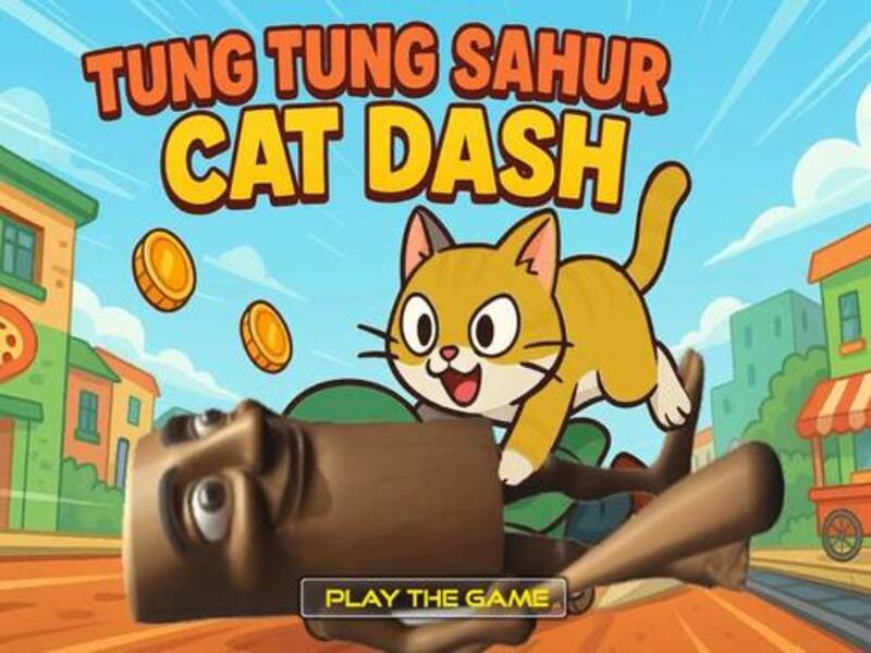Trò chơi Tung Tung Sahur Cat Dash trực tuyến
