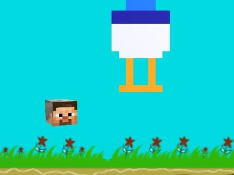 Trò chơi Chicken Rackey flappy minecraft trực tuyến