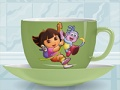 Trò chơi Thiết kế cốc cà phê Dora  trực tuyến