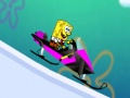 Trò chơi SpongeBob xe trượt tuyết  trực tuyến