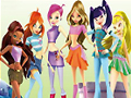 Trò chơi Bộ sưu tập câu đố câu lạc bộ Winx  trực tuyến