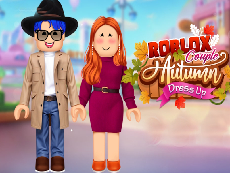 Trò chơi ROBLOX cặp đôi mùa thu ăn mặc trực tuyến