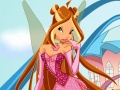 Trò chơi Câu lạc bộ Winx: Flora Dressup  trực tuyến
