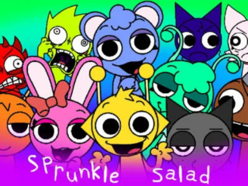 Trò chơi Salad sprunkle trực tuyến