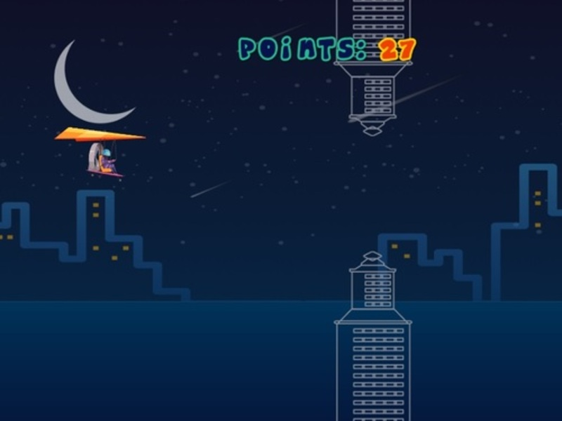 Trò chơi Midnight Sky Runner trực tuyến