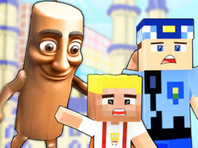 Trò chơi Pigsaw Puzzle: Brainrot Minecraft Mod trực tuyến