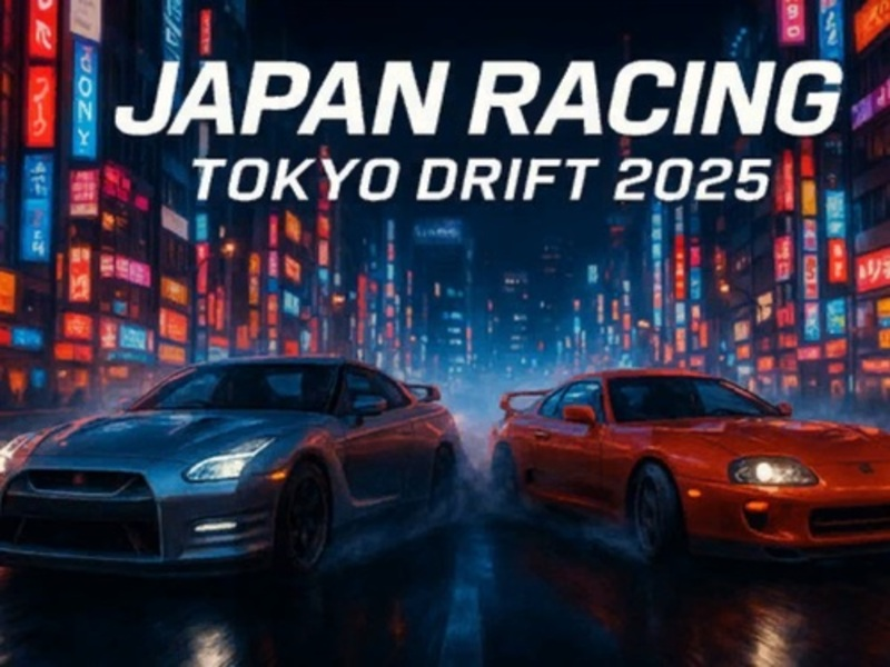Trò chơi Nhật Bản đua Tokyo trôi dạt 2025 trực tuyến