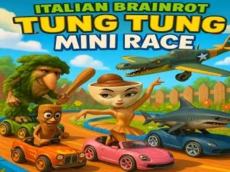 Trò chơi Ý BRAINROT TUNG TUNG MINI RACE trực tuyến