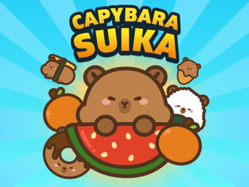 Trò chơi Capybara Suika trực tuyến