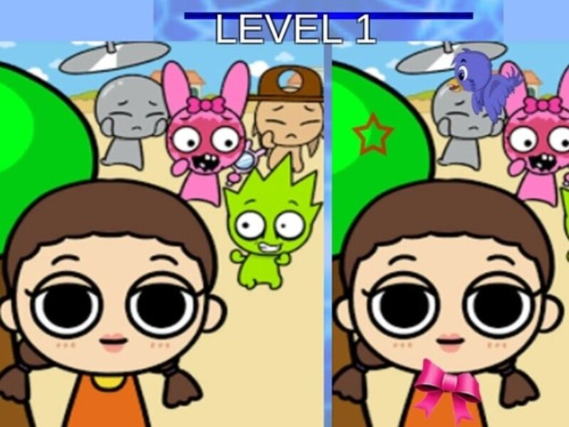Trò chơi Sprunki và Squid Game Chênh lệch trực tuyến