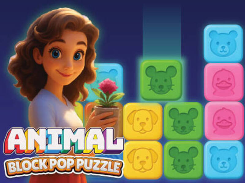 Trò chơi Block Block Pop Pop câu đố trực tuyến