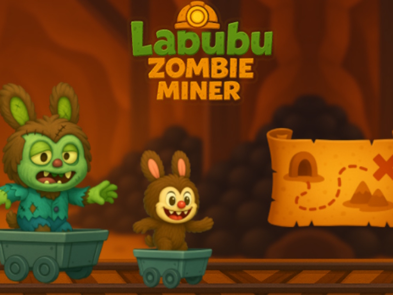 Trò chơi Labubu Zombie Miner trực tuyến