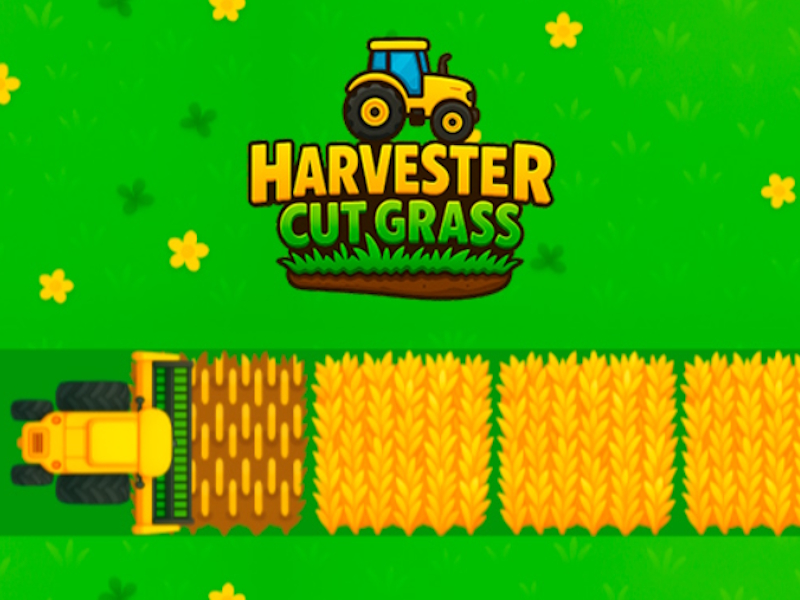 Trò chơi Harvestester cắt cỏ trực tuyến