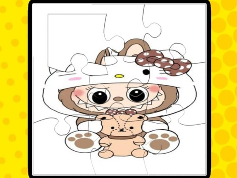 Trò chơi Labubu Pligsaw Puzzles For Kids Game trực tuyến