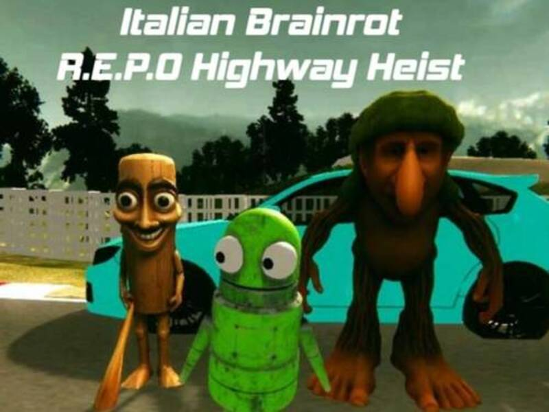 Trò chơi BRAINROT ITALIAN R. E. P. Hỡi vụ cướp đường cao tốc trực tuyến