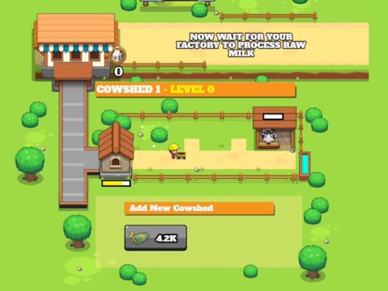 Trò chơi Tycoon trang trại bò sữa nhàn rỗi trực tuyến