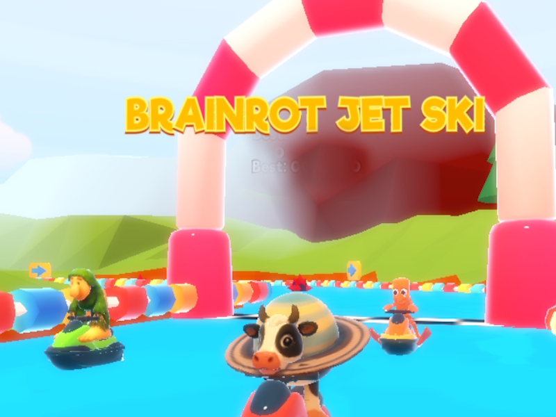 Trò chơi Brainrot Jet Ski Racing trực tuyến