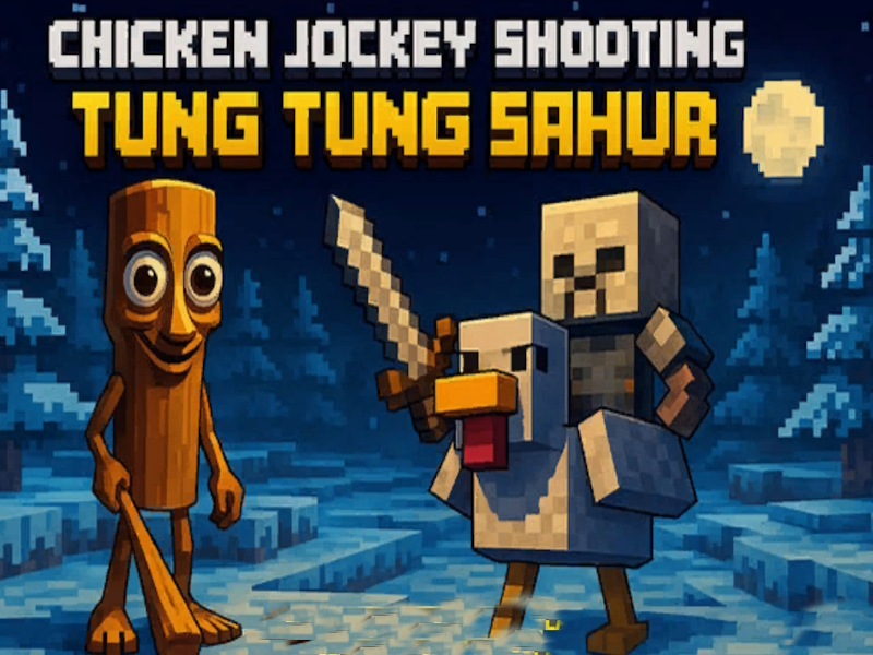 Trò chơi Chicken Rackey bắn Tung Tung Sahur trực tuyến