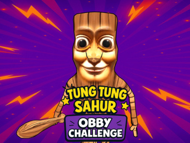 Trò chơi Tung Tung Sahur: Thử thách Obby trực tuyến