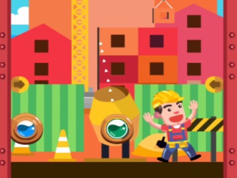 Trò chơi Game bắn súng bong bóng công nhân xây dựng trực tuyến