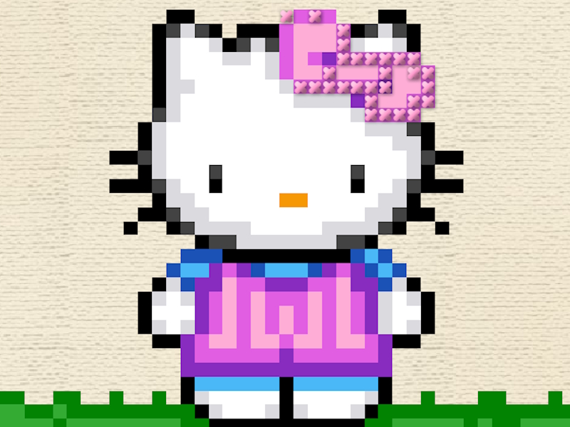 Trò chơi Hello Kitty Cross Stitch trực tuyến