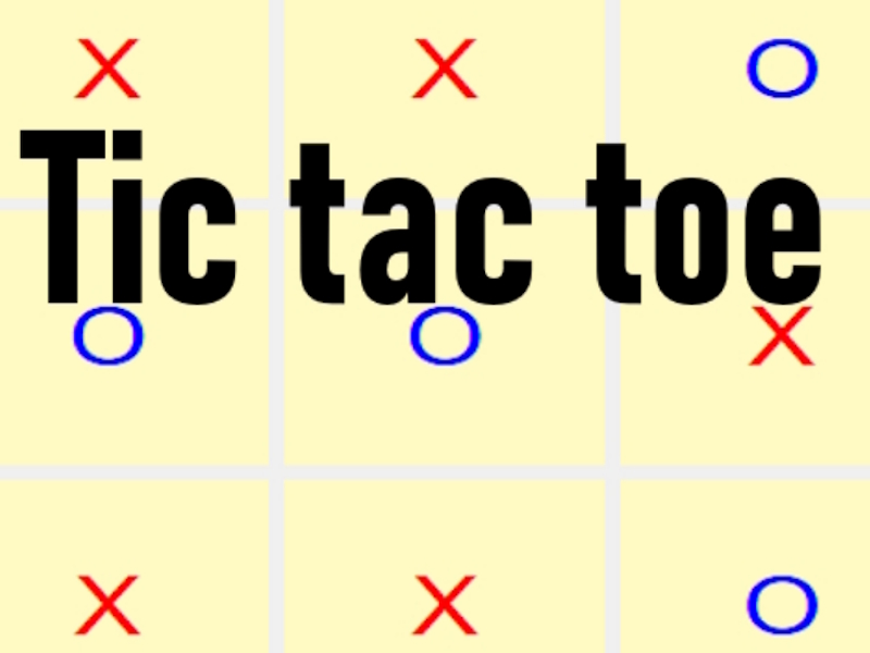 Trò chơi Tic Tac Toe trực tuyến
